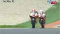 MotoGP: Hector Barbera 160mph crash video