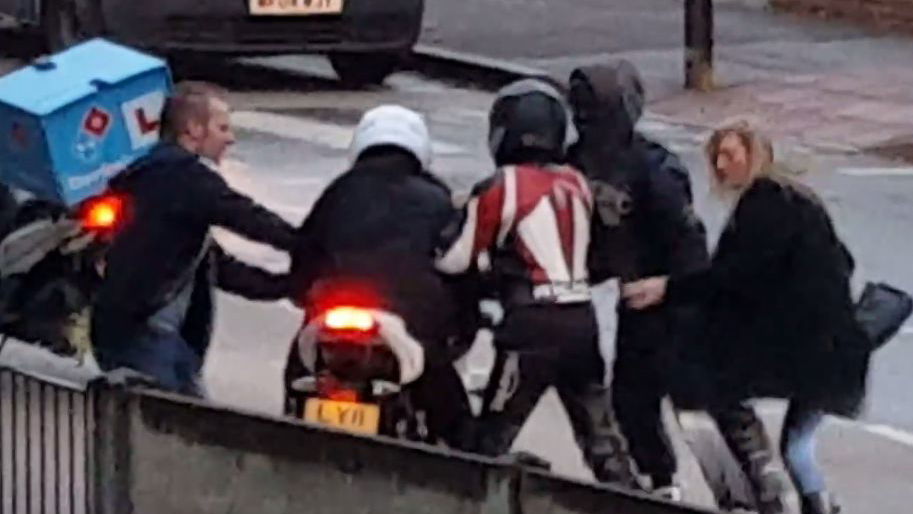 Bike jacking