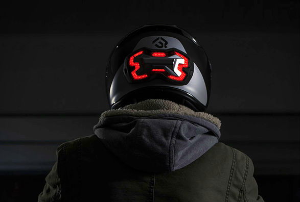 Introducing the helmet brake light