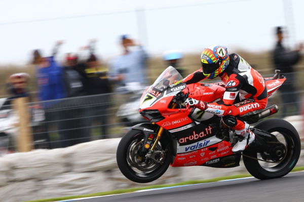 Rain hits day two of Aragon World Superbike test