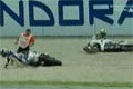 Checa - Neukirchner last lap crash video