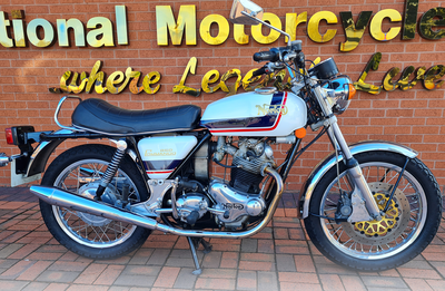 1974 Norton Commando, 1st prize 2023 National Motorcycle Museum Summer Raffle.