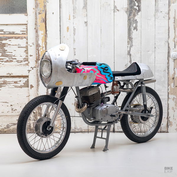 keg racer cafe racer garageboss cz175