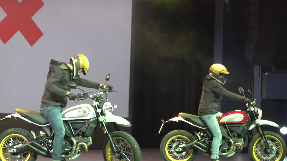 Watch the Ducati Scrambler Desert Sled at Eicma