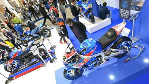 SUZUKI RAISES OVER £4000 FOR CHARITY AT MOTORCYCLE LIVE