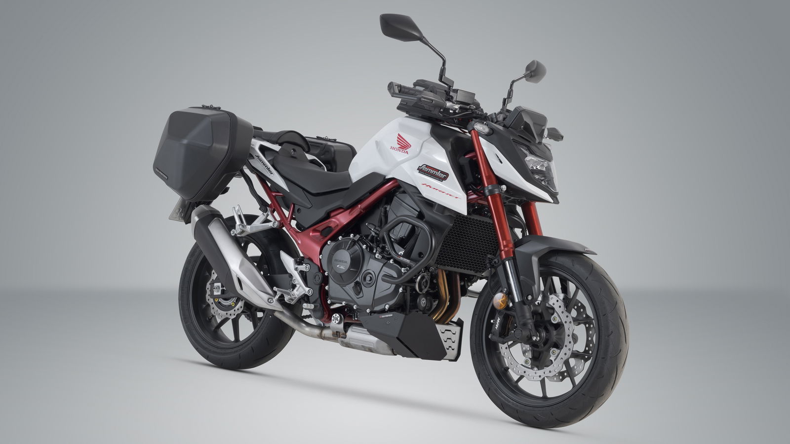 Honda CB750 Hornet with SW-Motech accessories