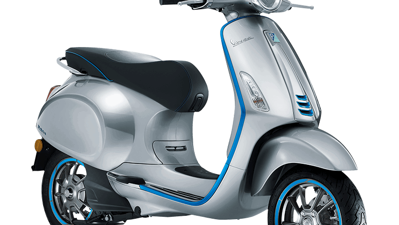 Vespa Elettrica mixes retro styling and high technology