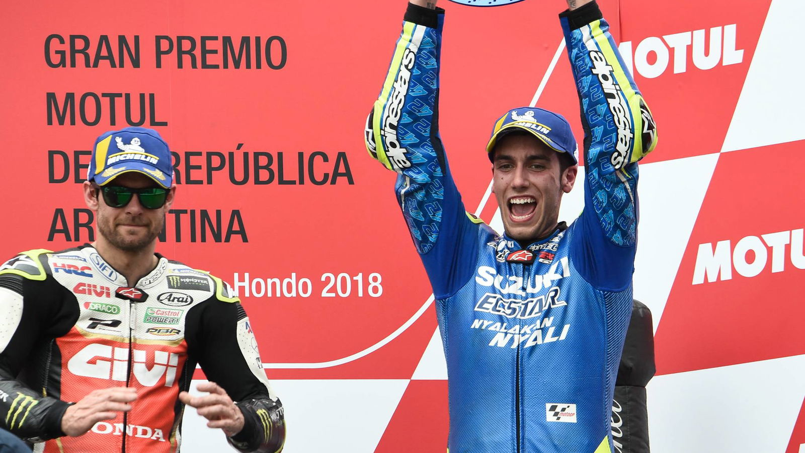Front-running Rins heads to scene of first MotoGP podium