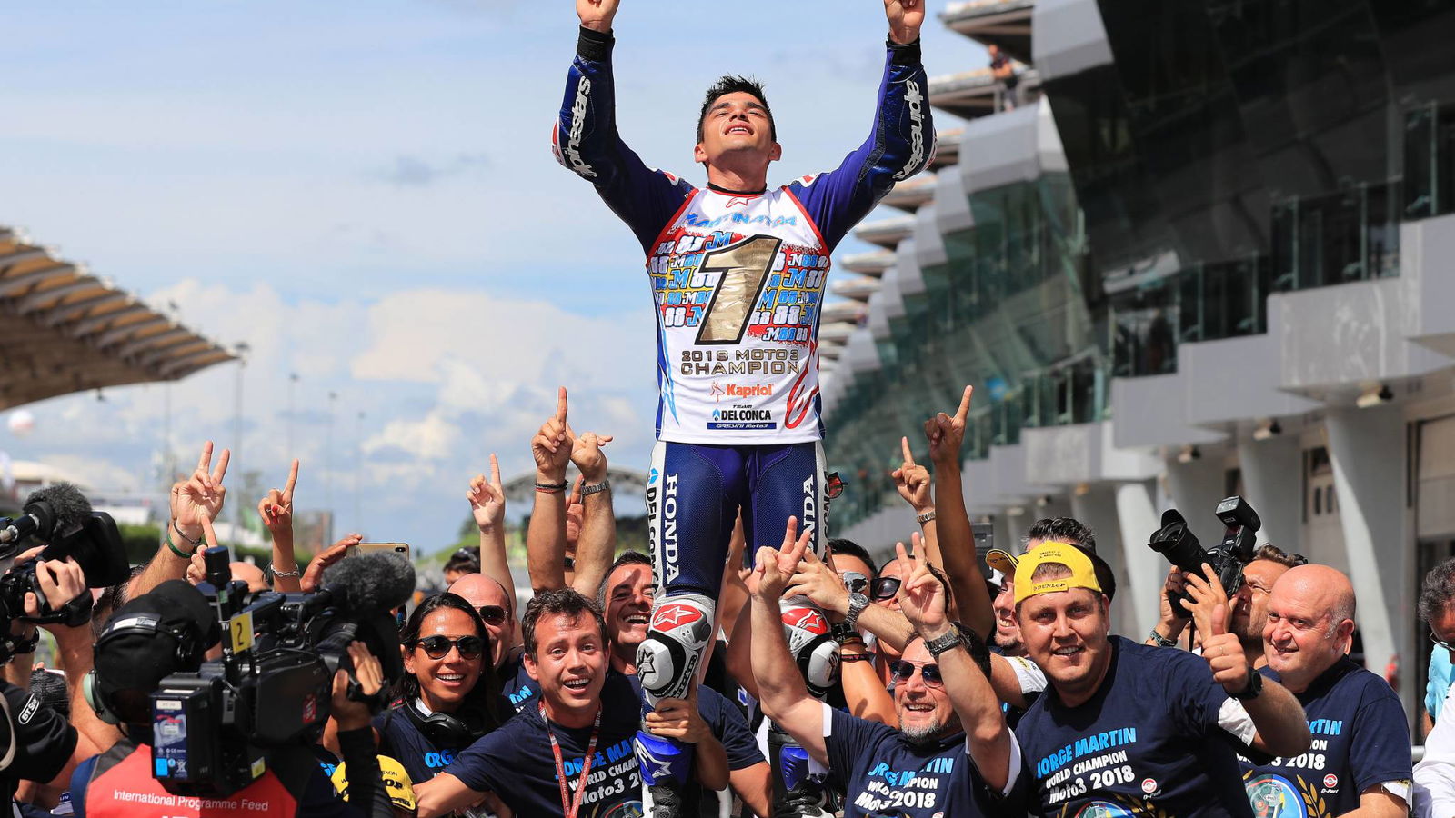 Gresini dedicates Martin title to Simoncelli