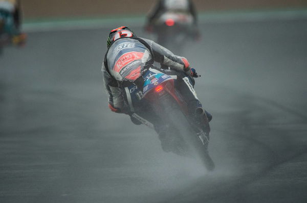 Marquez dominates soaking wet warm-up