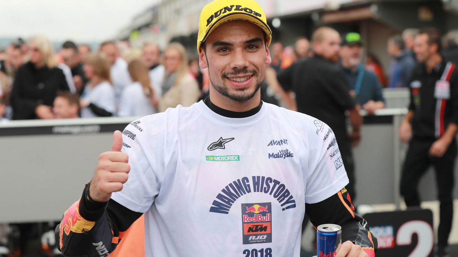 Moto2 Valencia: Oliveira dominates to win after Marquez fall