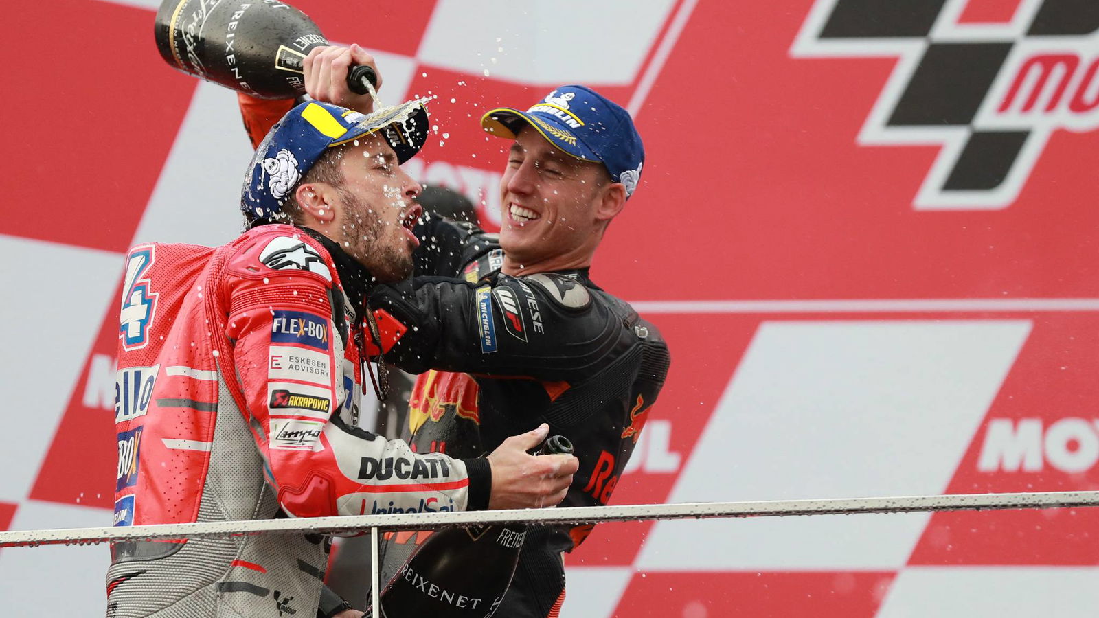 Dovizioso wins wet Valencia MotoGP, Espargaro takes maiden KTM podium