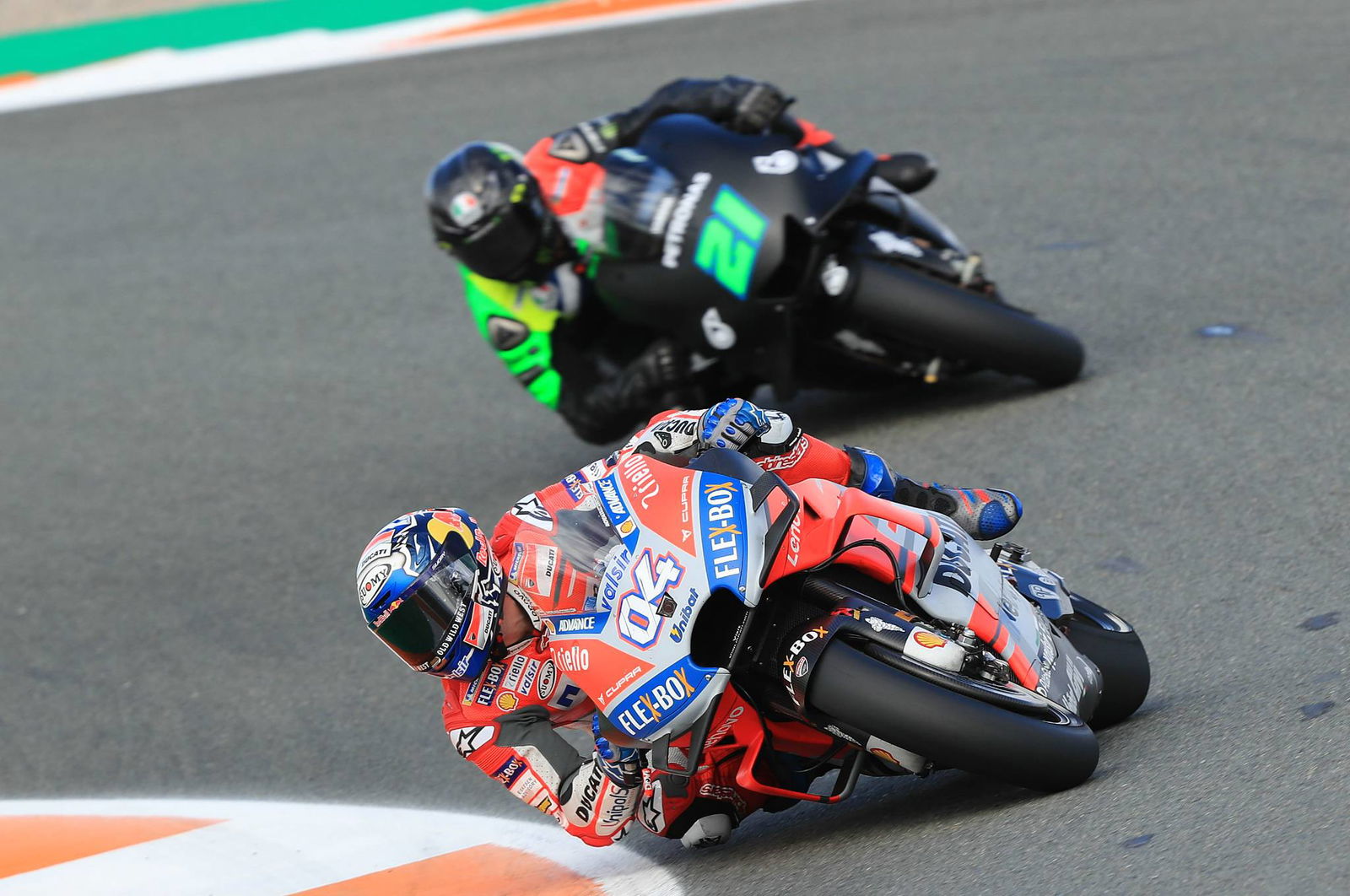 First look: Zarco at KTM
