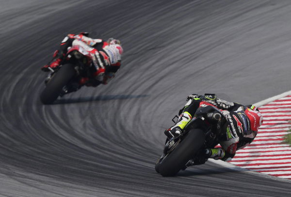 Trackside at Sepang with Bradley Smith