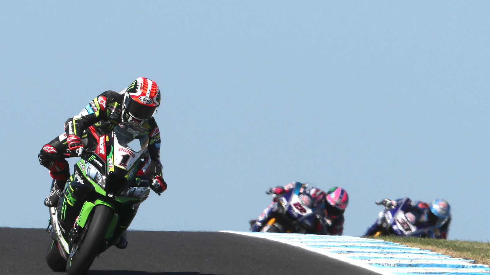 Rea back on top in warm-up