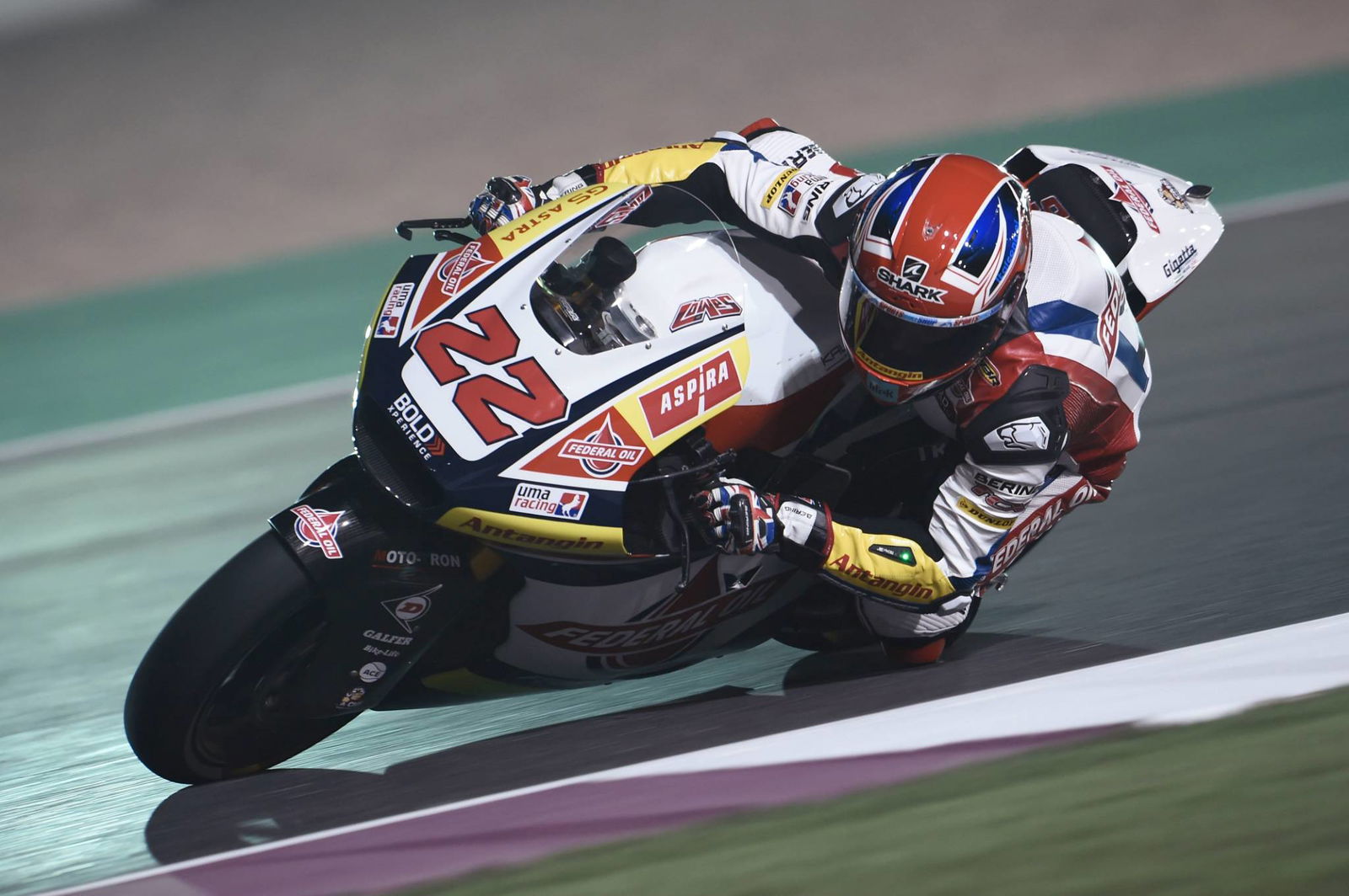 Qatar Moto2 test times - Saturday (Session 2)