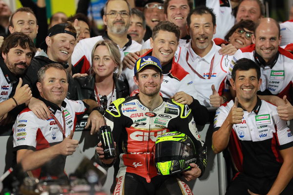 Crutchlow 'dream' podium despite footpeg hitting arse!