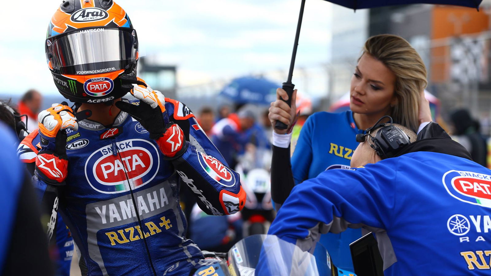 van der Mark relishing podium fight with home pressure