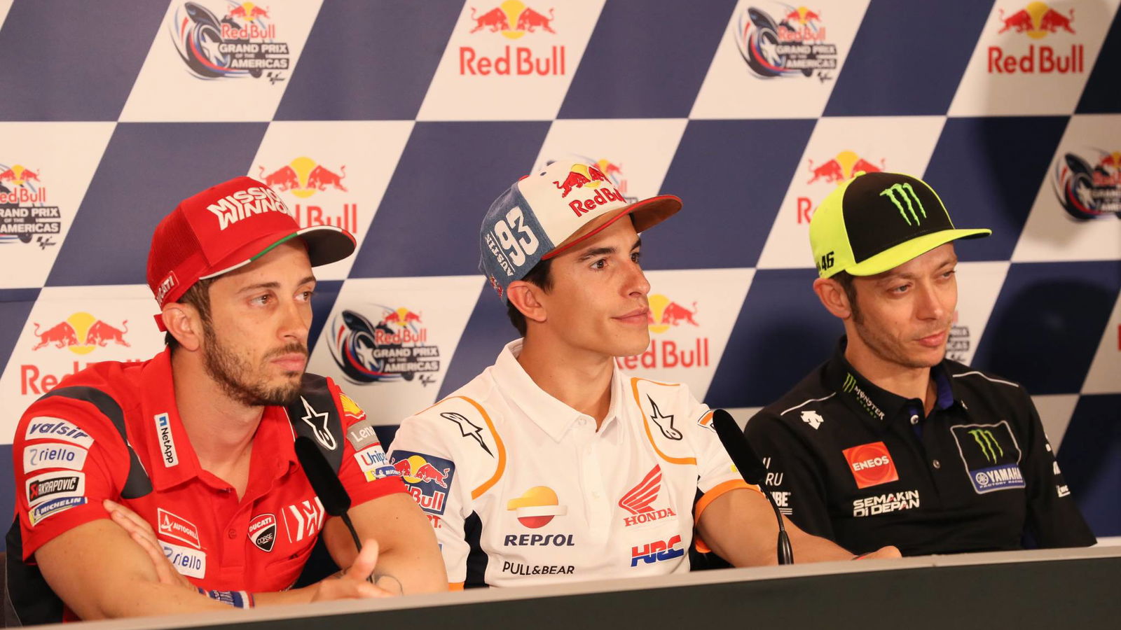 Dovizioso, Marquez, Rossi talk Crutchlow jump-start