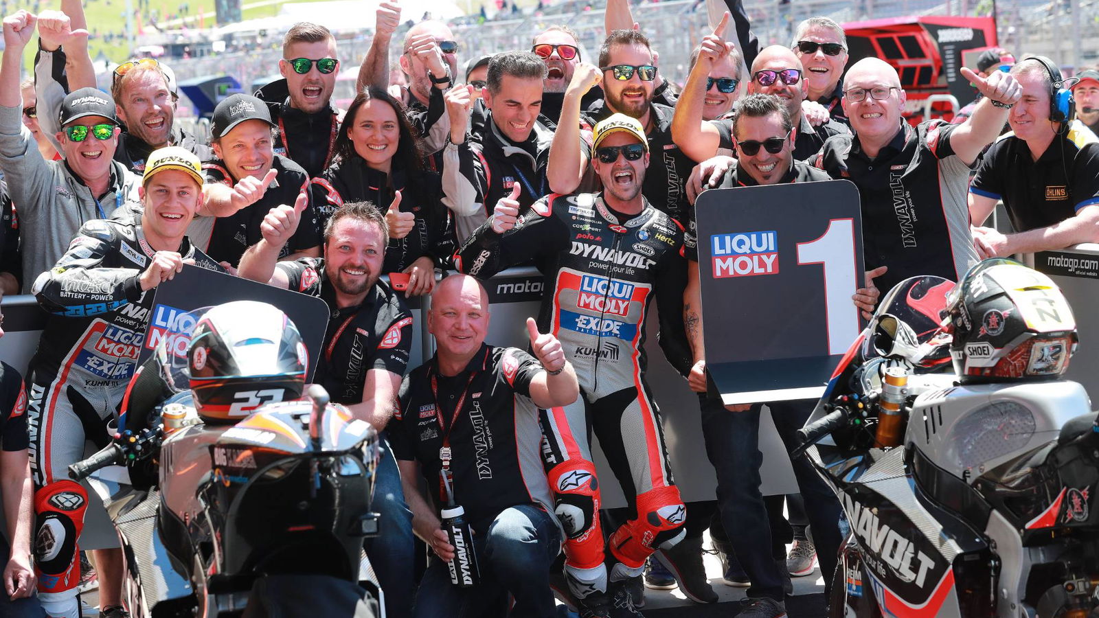 Moto2: Luthi 'I started to scream'