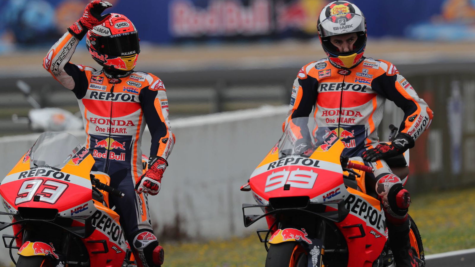 Marquez unmoved by influence of Lorenzo HRC visit