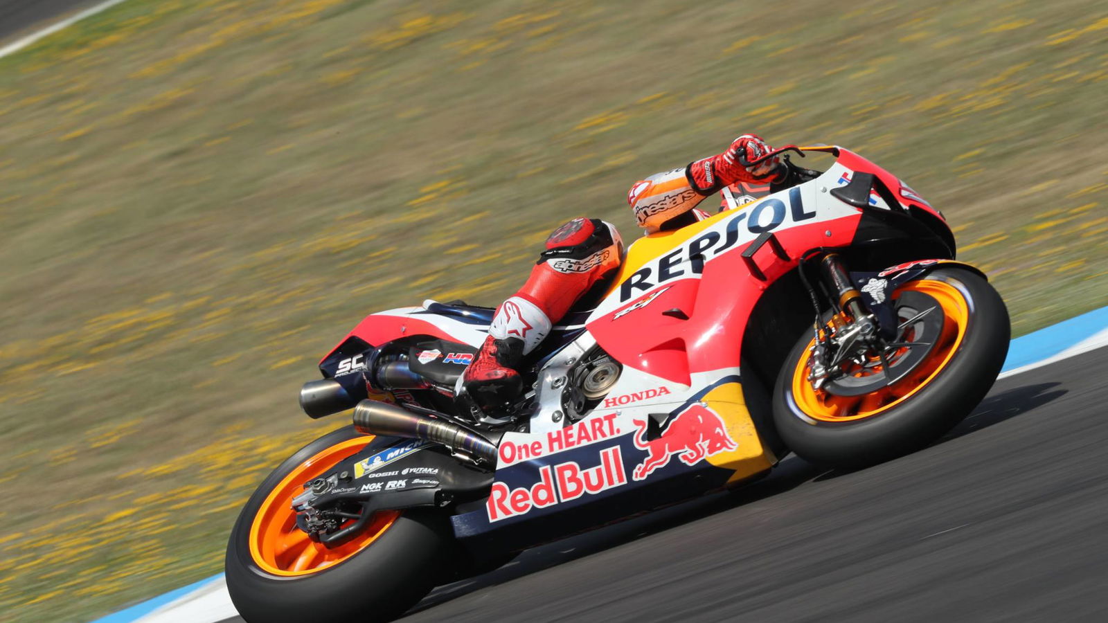 Marquez fastest out of the blocks in Catalunya MotoGP