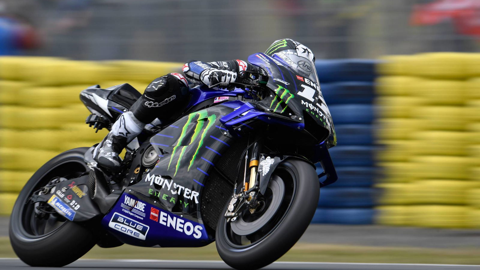 Vinales fastest in wet as conditions confine Rossi to Q1