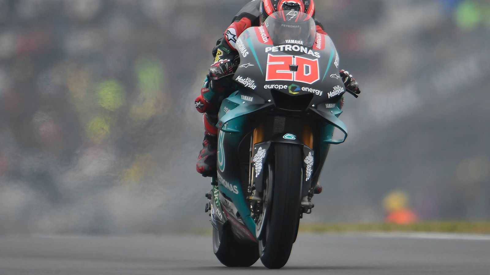 Quartararo leads Marquez in warm-up