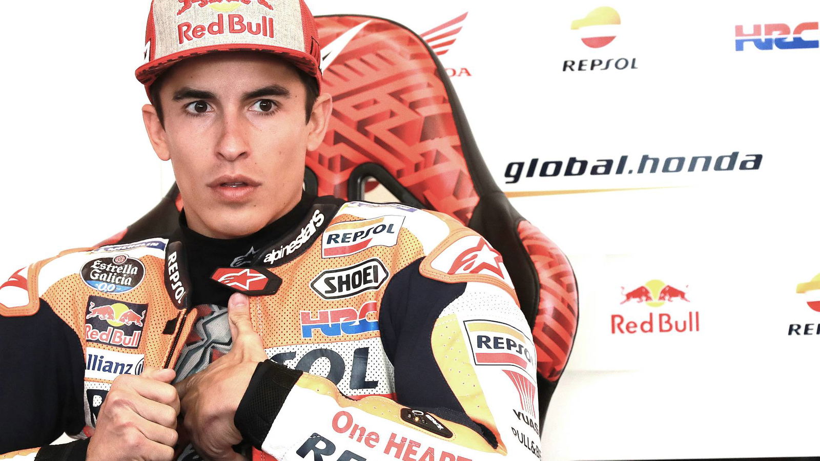 Marquez ‘sick, reactions slower’