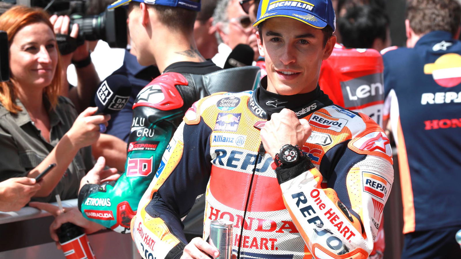 Marquez drags pole out of the bag to deny Quartararo