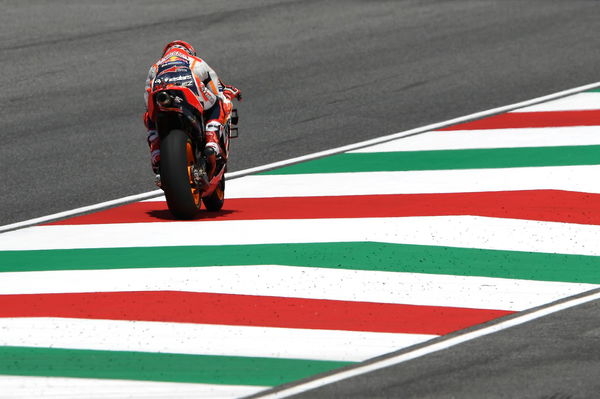 Marquez tops warm-up as Dovi, Rins challenge