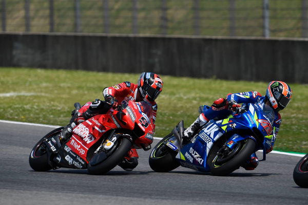 Watch: Petrucci's daring Marquez-Dovizioso double pass 