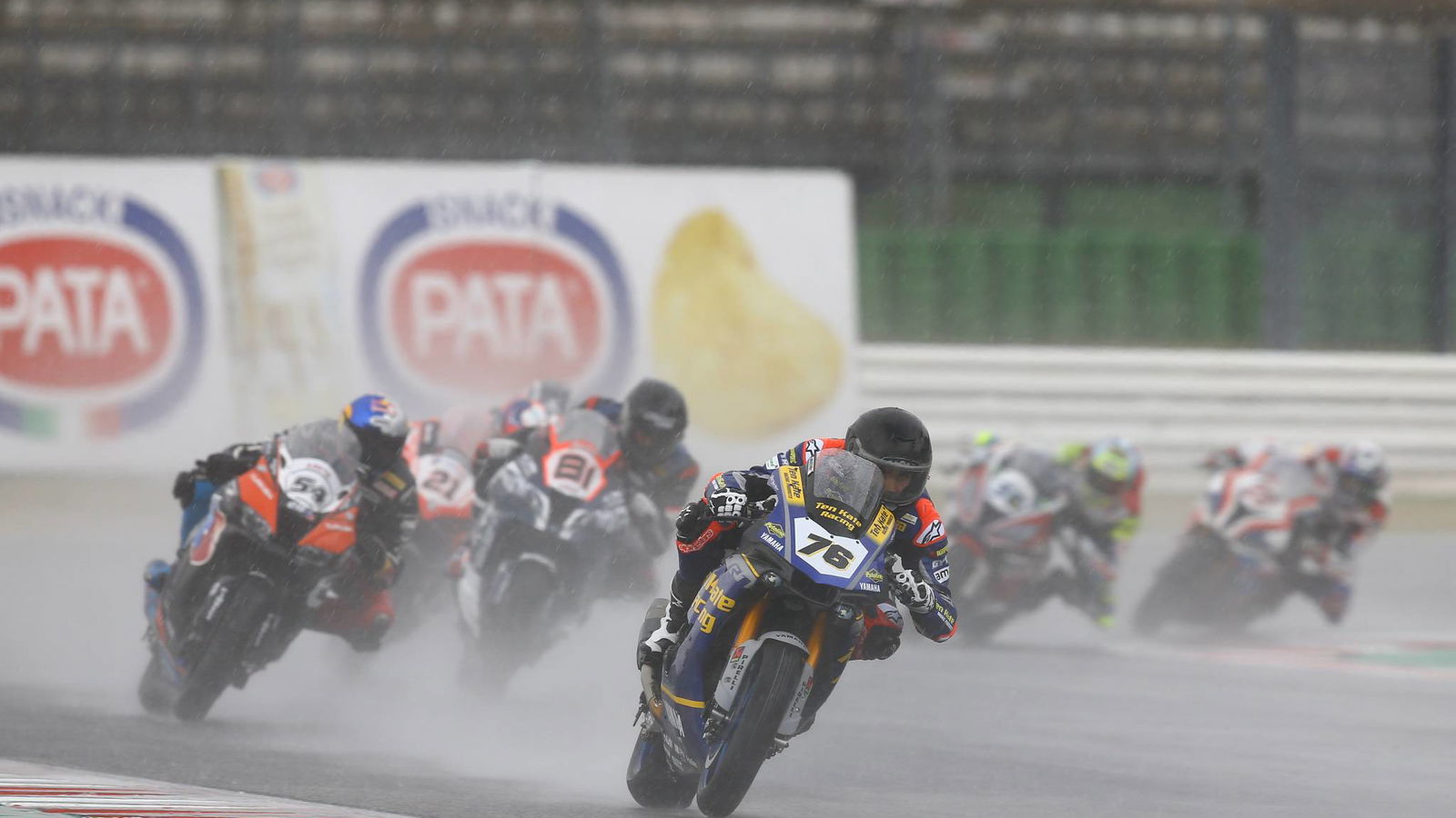 Baz: Four weeks ago Ten Kate were still building the bike