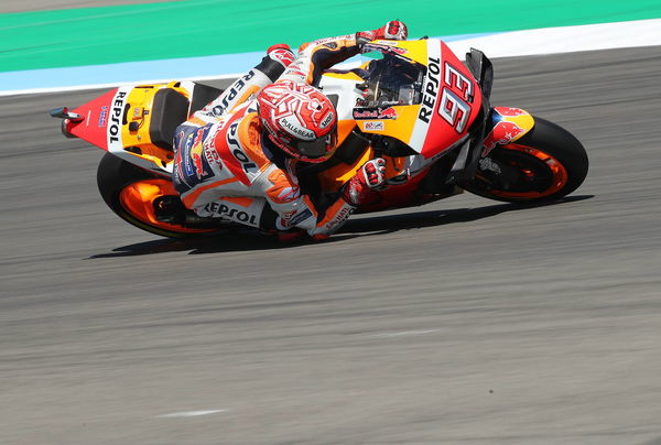 Marquez: Physical track, physical bike, but pace good