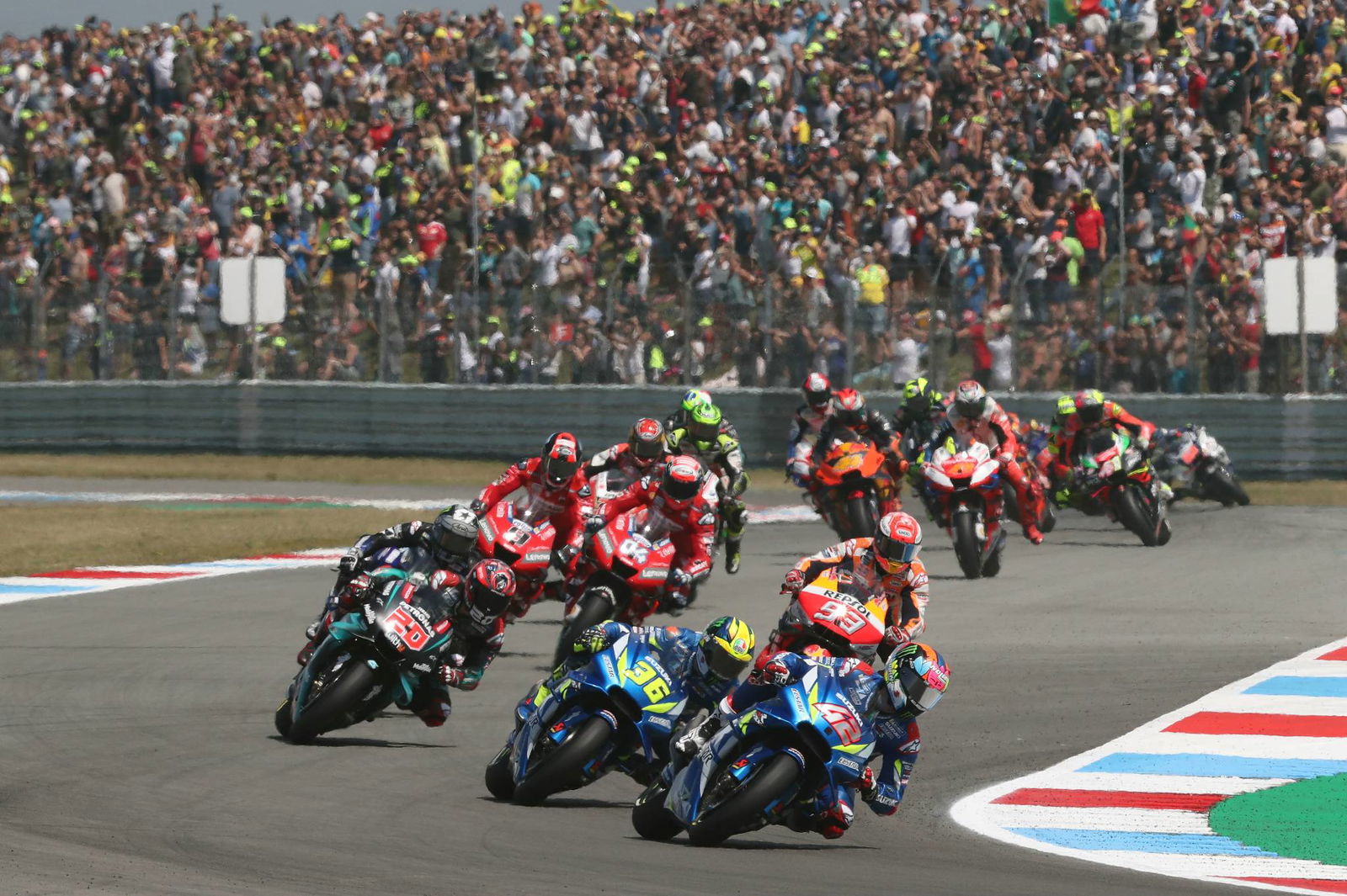 Moto2 Assen: Fernandez takes maiden win in incident filled thriller