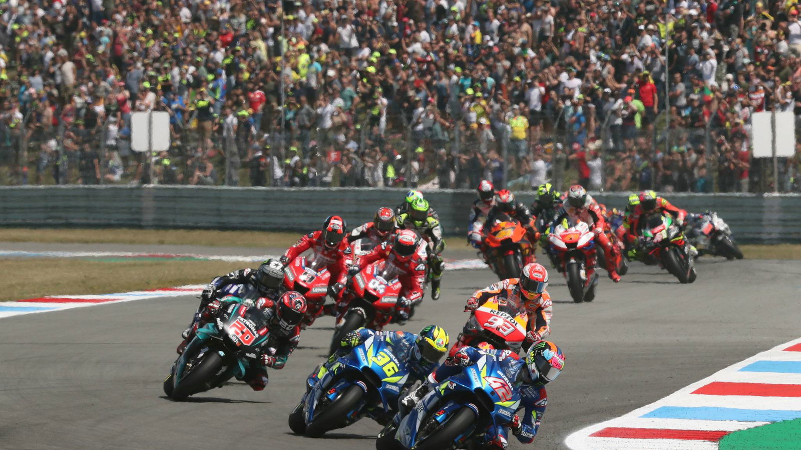 'Strange' crash from lead costs Rins victory chance