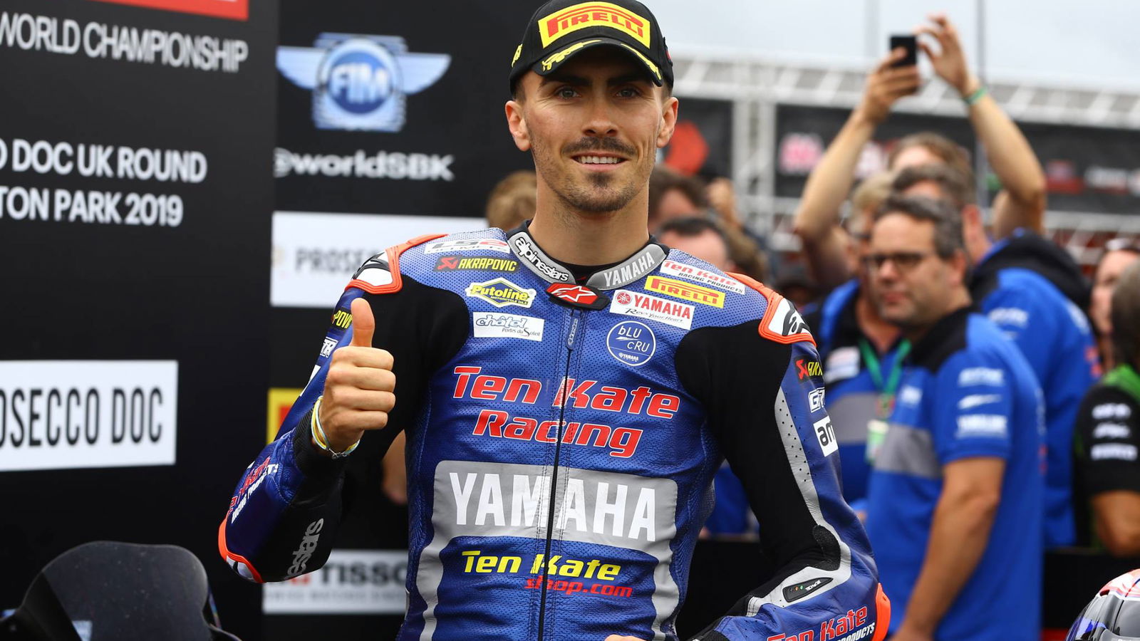 Baz finds his groove to lead Yamaha effort at Donington