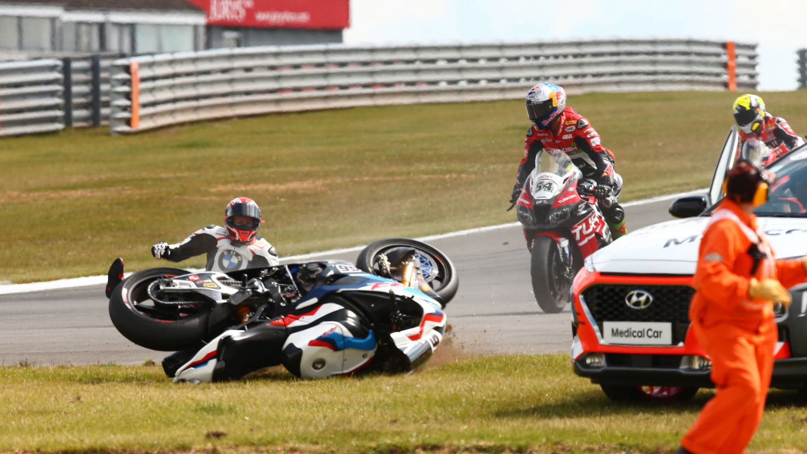 PICS: Sykes slams WorldSBK rule after losing podium in cool down crash