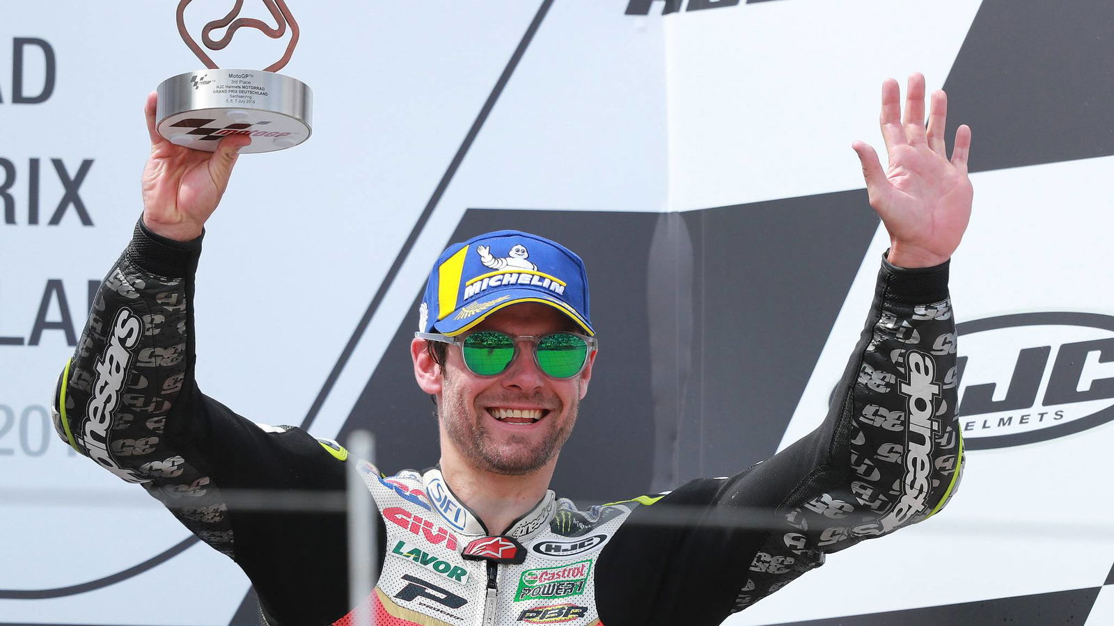 From tibia break to German MotoGP podium for Crutchlow