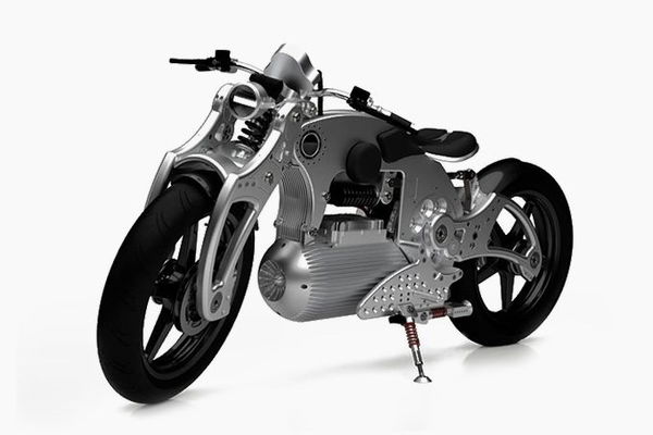 Curtiss Hades electric motorcycle