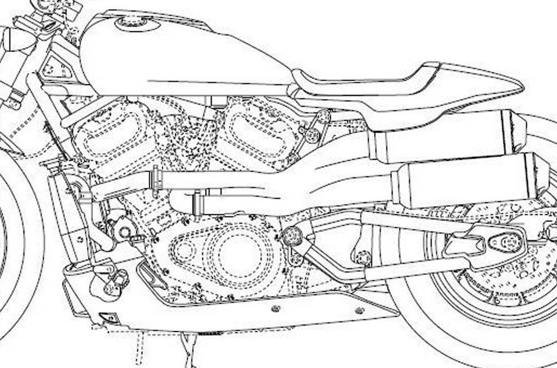 Harley Davidson Patent Drawings Reveal Bike Design Details Visordown