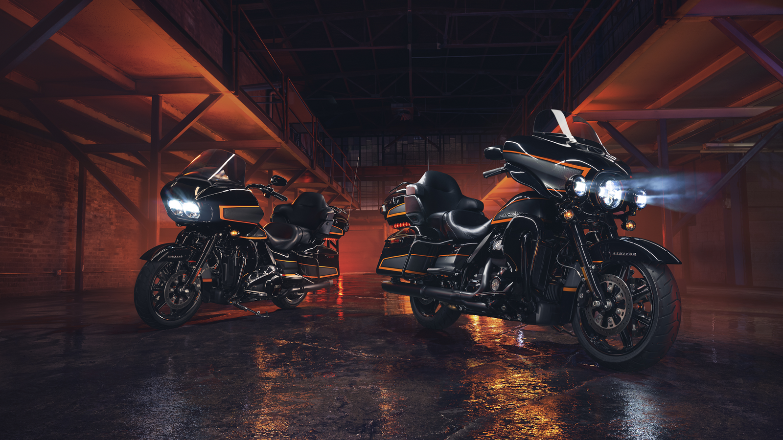 Harley-Davidson Apex factory custom paints.