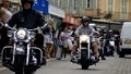 Harley Davidson owners rumble into San Tropez