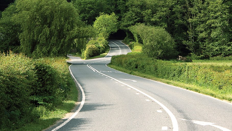 Rural road. - British Motorcyclists Federation