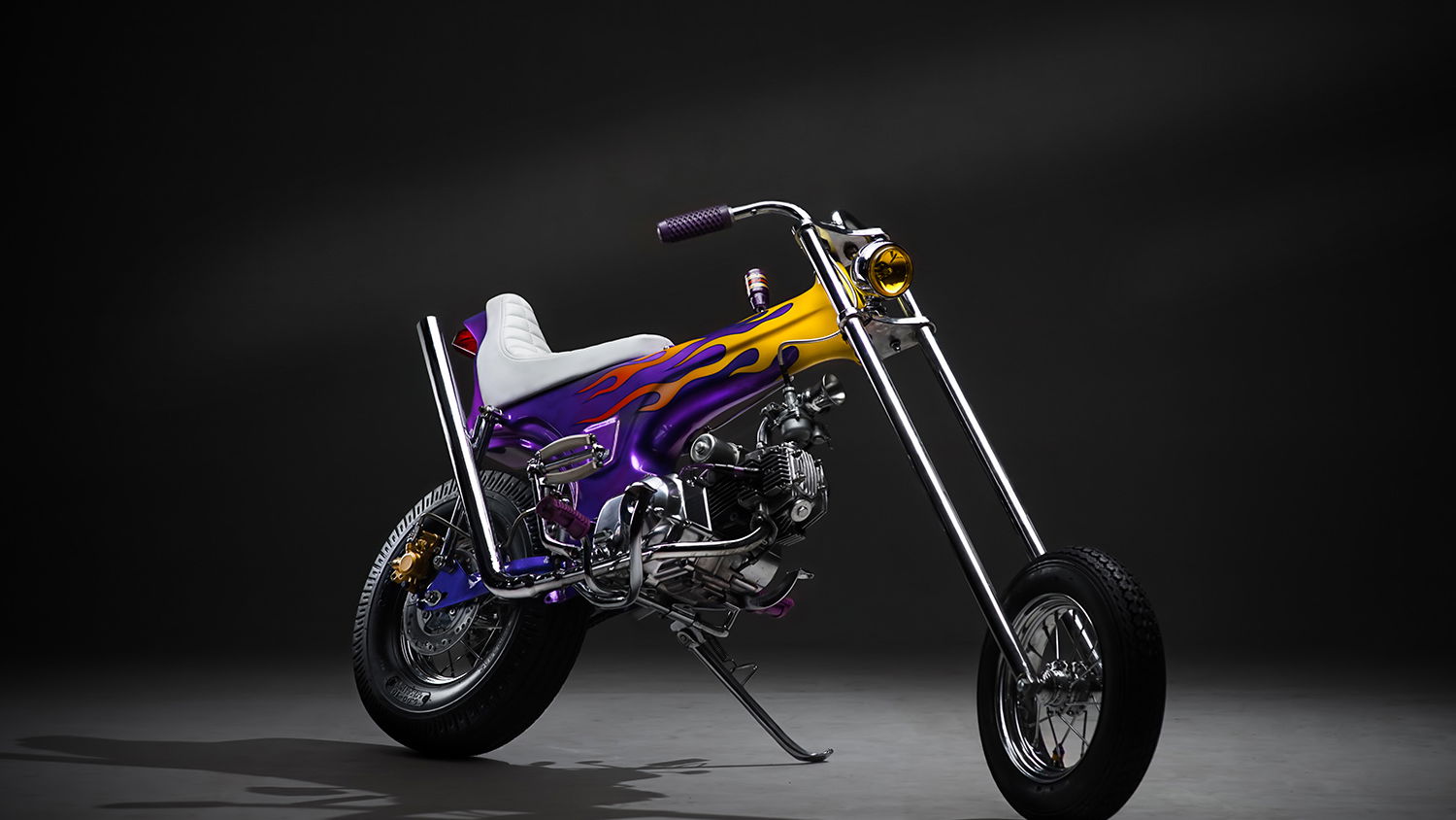 Honda Dax custom chopper Ramone