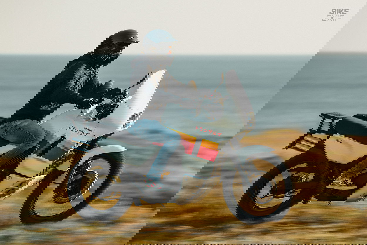 Honda Transalp restomod Vida Bike Exif