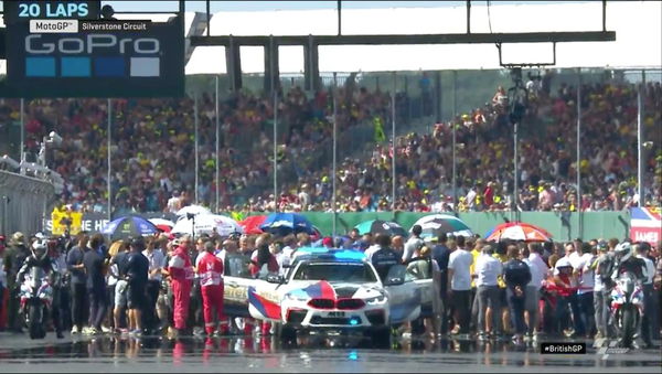 Silverstone MotoGP track inspection team