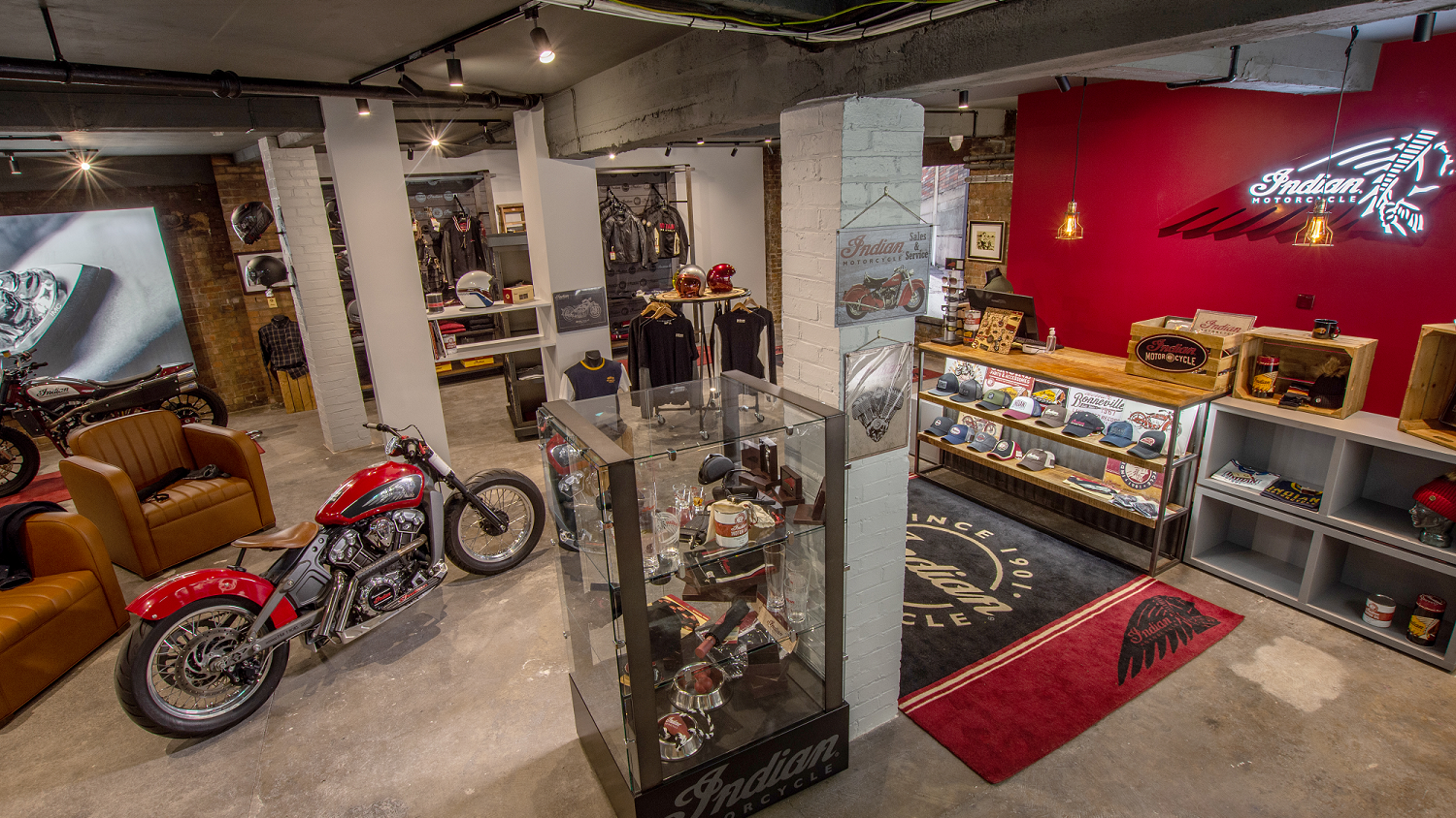 Indian Kensington brand centre. - Indian Motorcycle