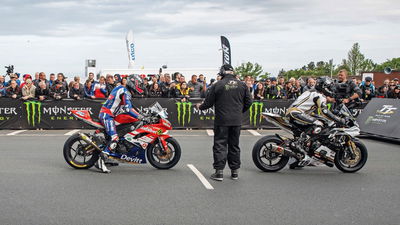 IOMTT Supersport race start.