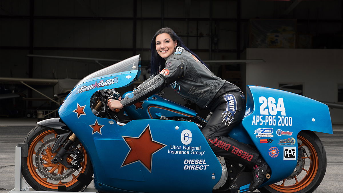 Shoot The Salt – Fastest woman on a V-twin